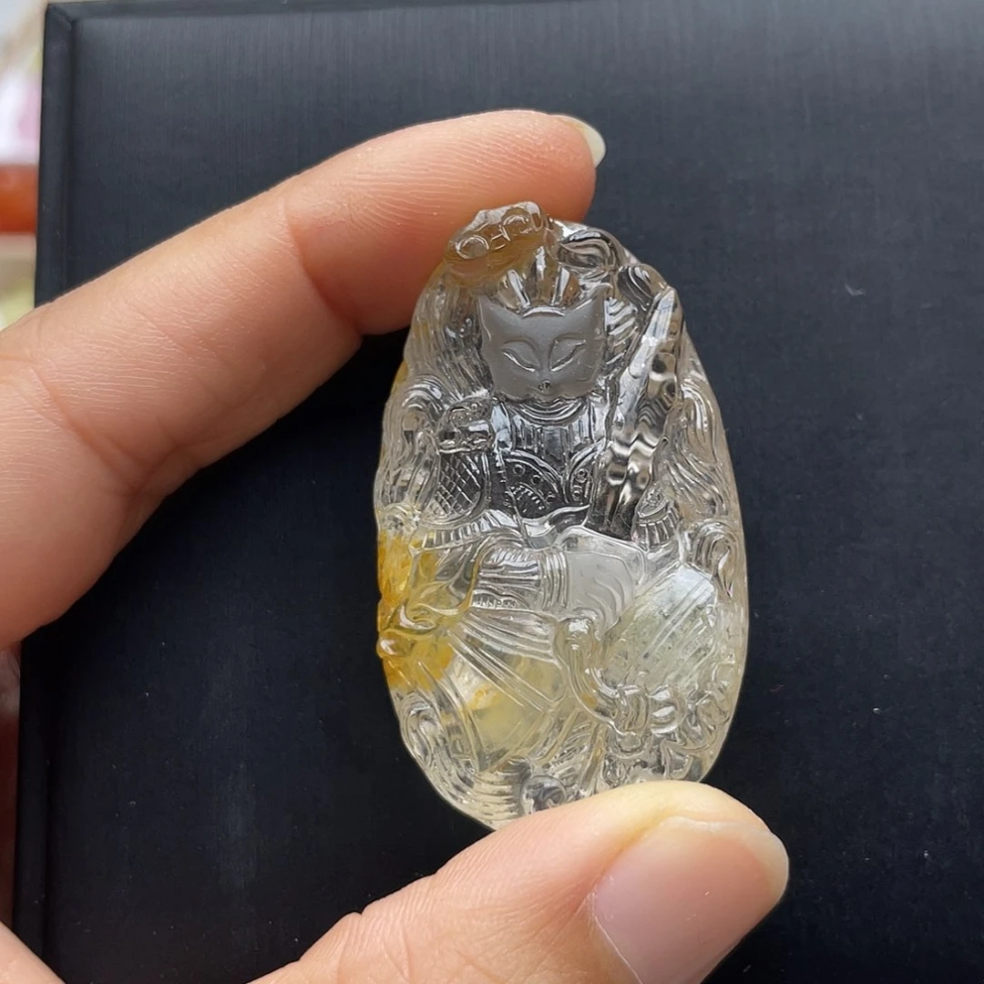 未镶嵌吊坠(不含链)水晶哞****屋
