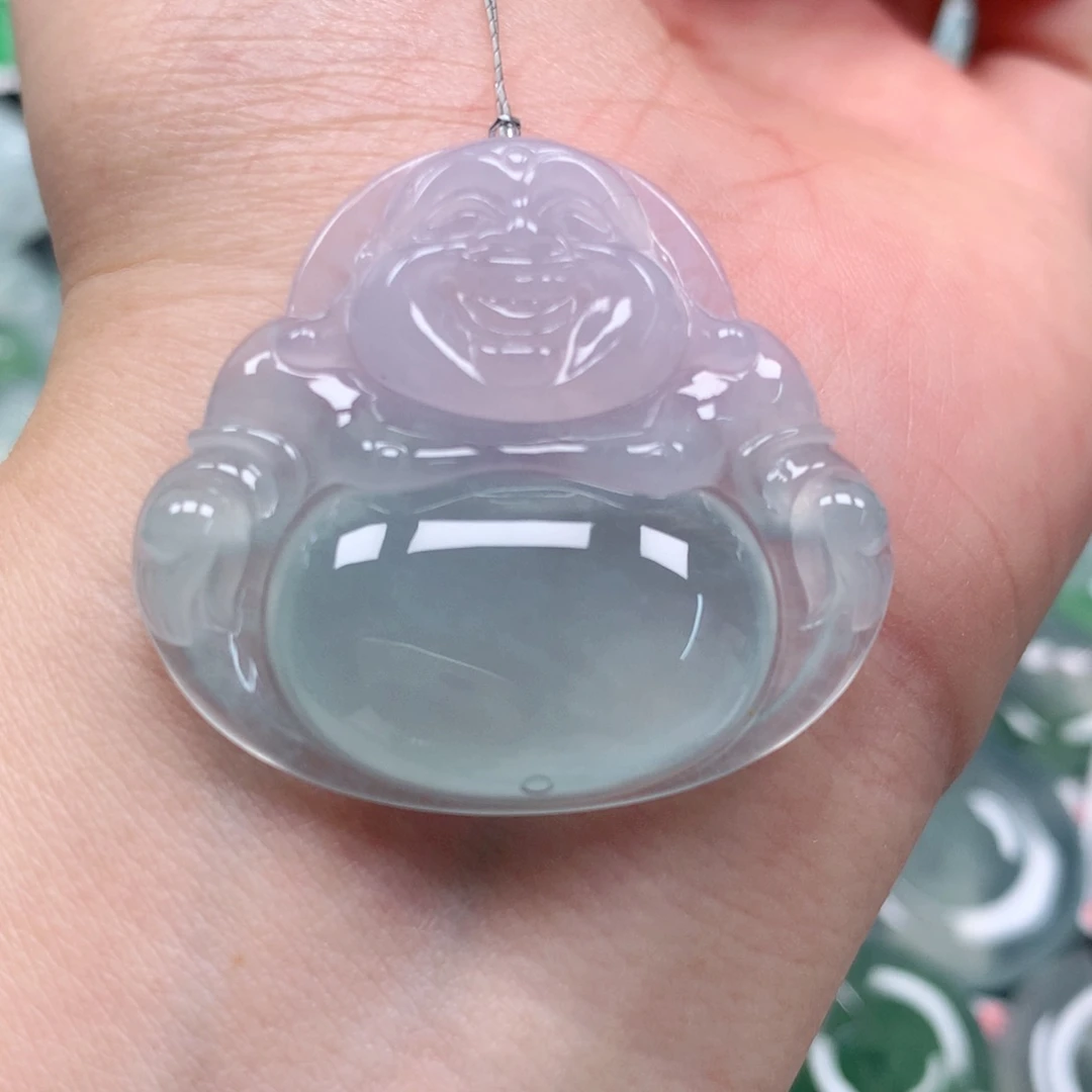 颈饰未镶嵌翡翠天然翡翠