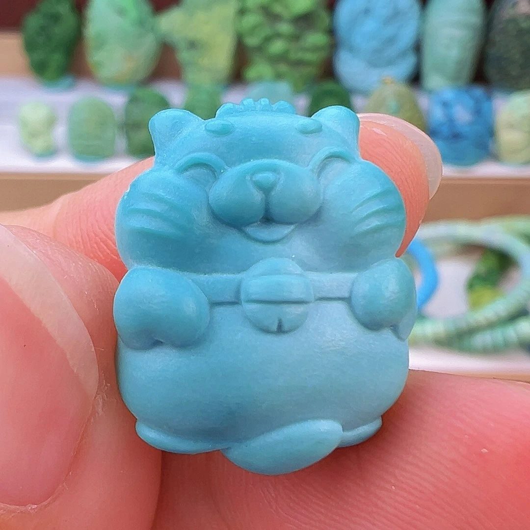 未镶嵌绿松石项链