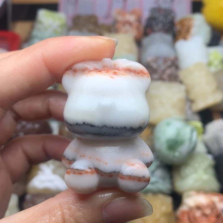 玛瑙/玉髓合金挂件