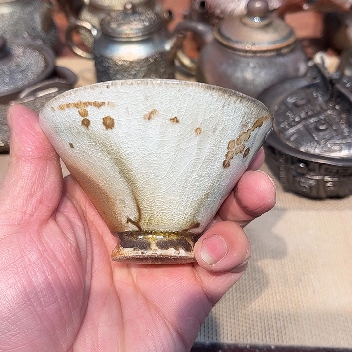 柴烧裸烧茶具福利394