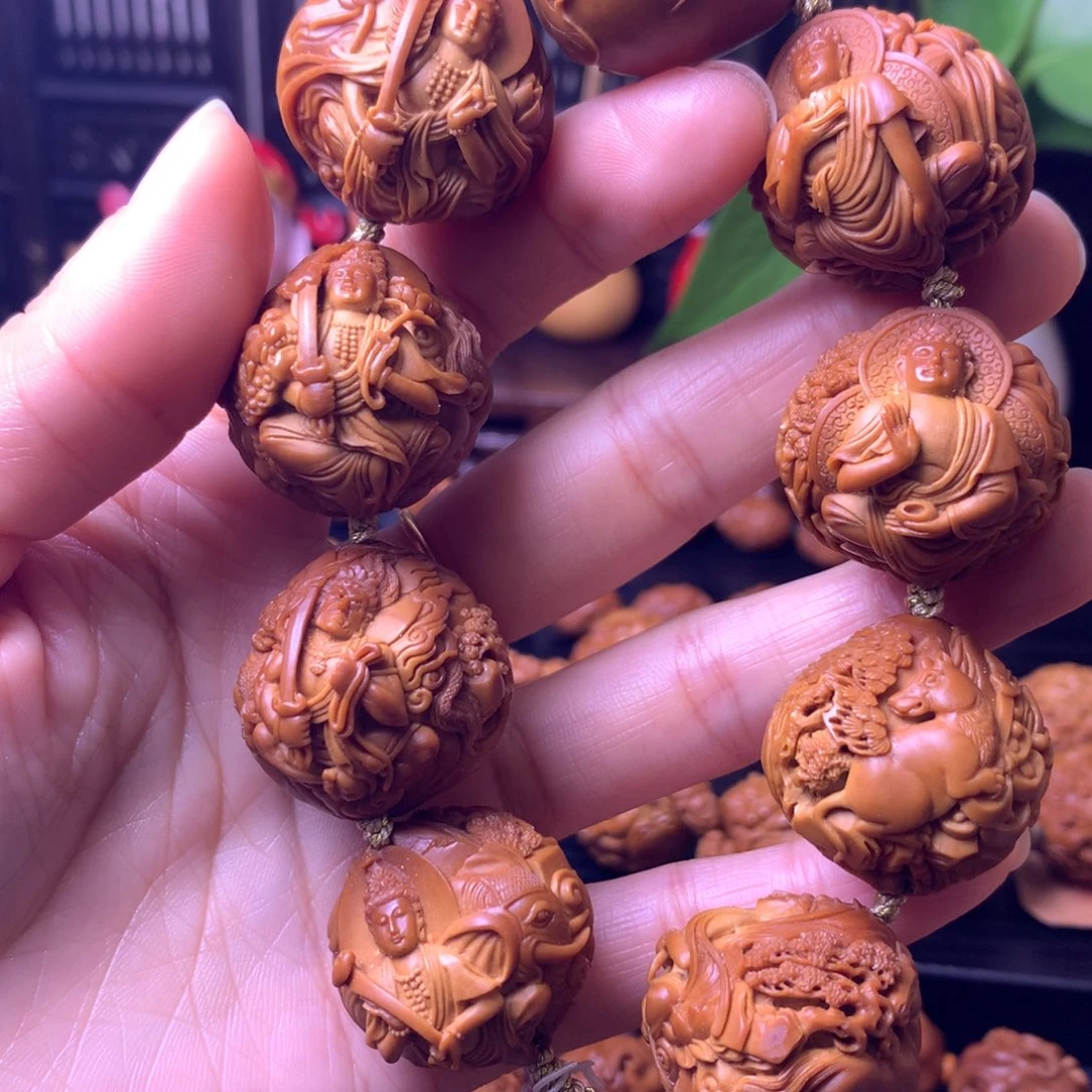 手串/手链橄榄核生肖守护神