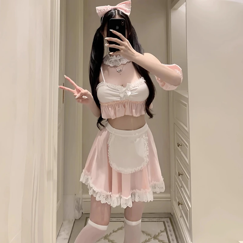 性感女仆制服套装甜美女佣纯欲诱惑情调趣味私服火辣约会拍照穿搭