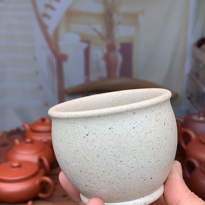 紫砂茶杯180cc本山原矿
