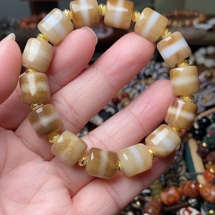 玛瑙/玉髓未镶嵌手链