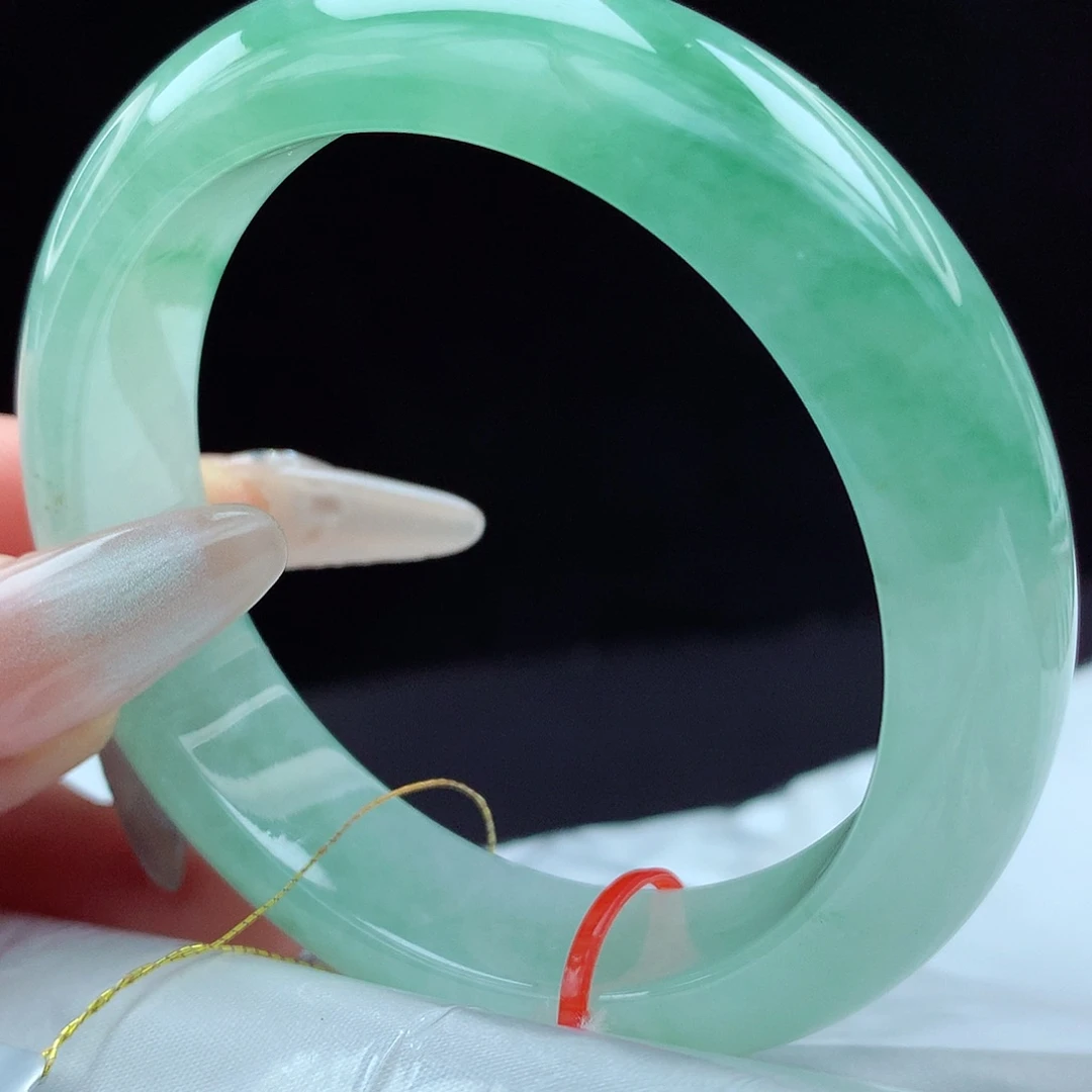 未镶嵌手镯翡翠55圈019宽版