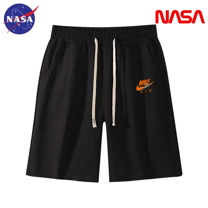 夏季宽松潮流直筒短裤情侣款休闲时尚百搭休闲裤男女同款-B10