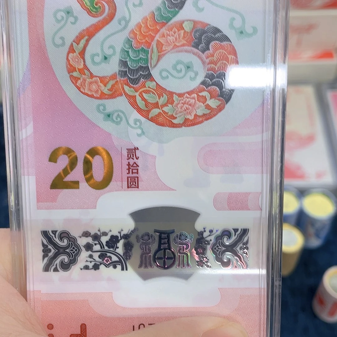 其他普通金属蛇钞标准十连号10张