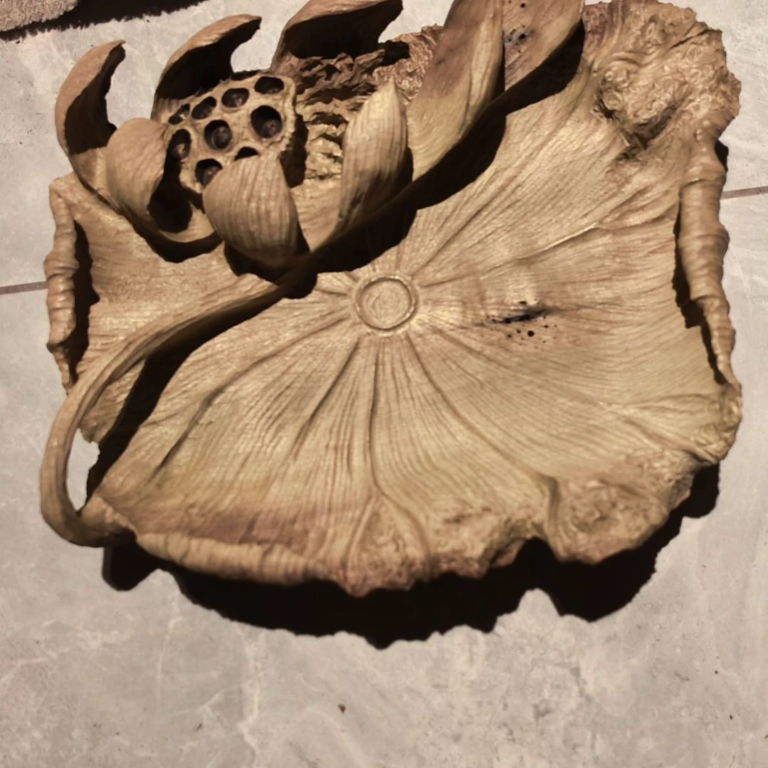 阴沉木湄**涛手工壶承乌木金丝楠。