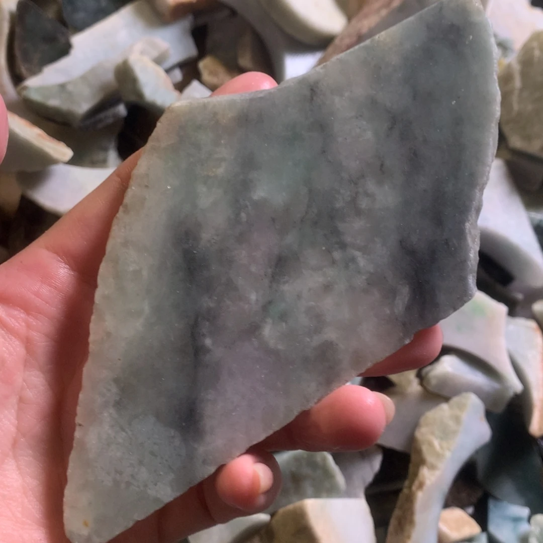 翡翠颈饰未镶嵌缅甸翡翠