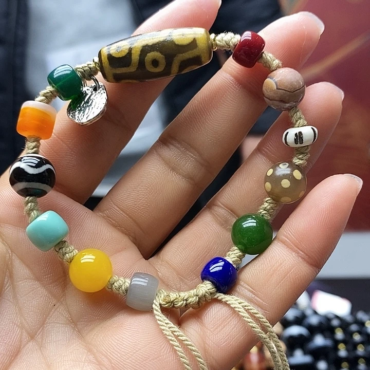 玛瑙/玉髓合金颈饰