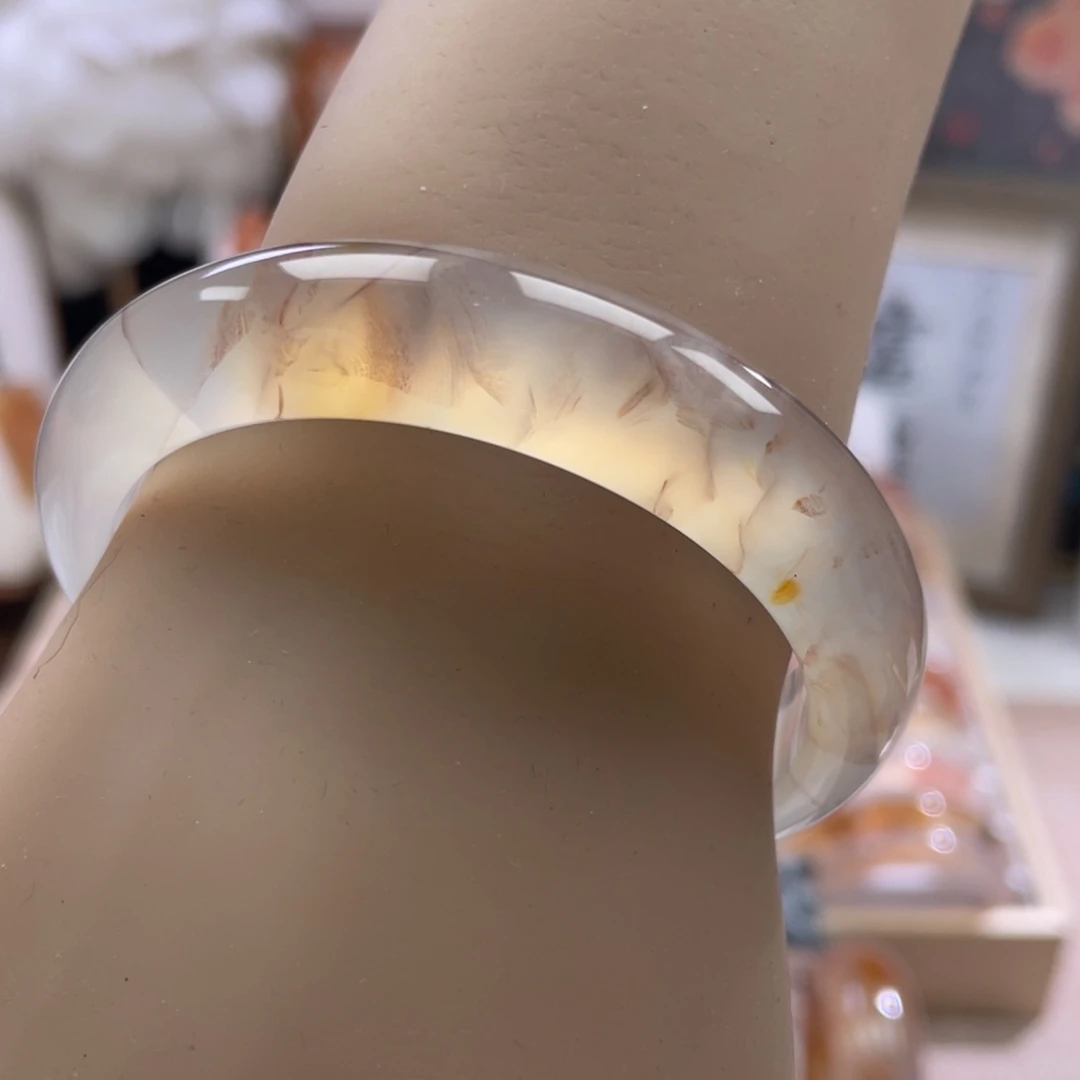 玛瑙/玉髓未镶嵌手镯55.2mm