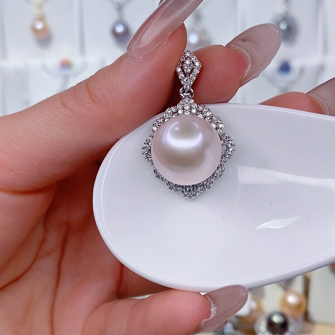 未镶嵌淡水珍珠吊坠(赠链)