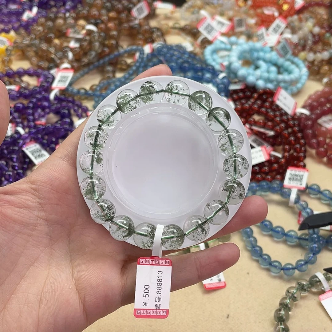 水晶手链未镶嵌格***徒绿幽灵