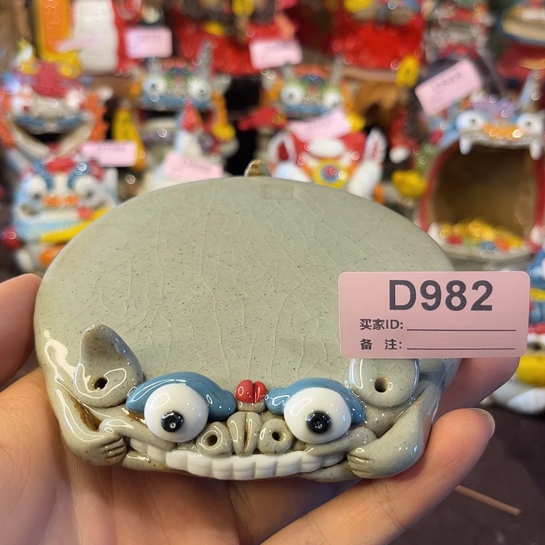 就***路泥塑纯手工茶宠摆件