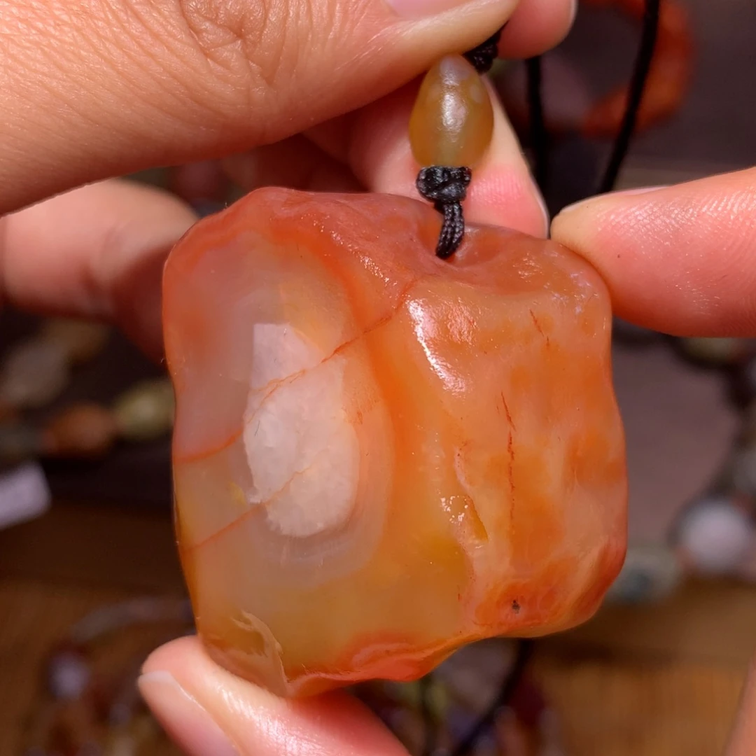 未镶嵌玛瑙/玉髓珠宝半成品