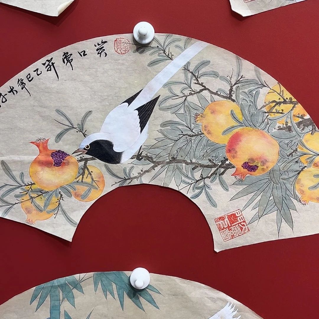 国画侯果山老师国画作品月