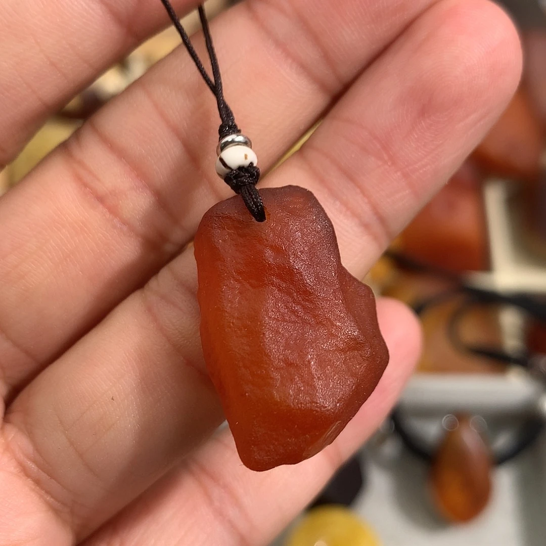 蜜蜡裸石未镶嵌你