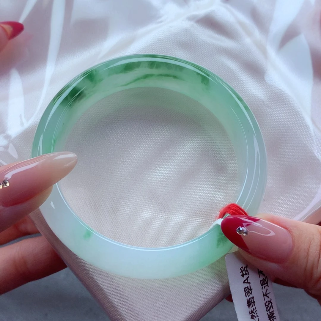 未镶嵌手镯翡翠9910寸草春晖 种老肉细