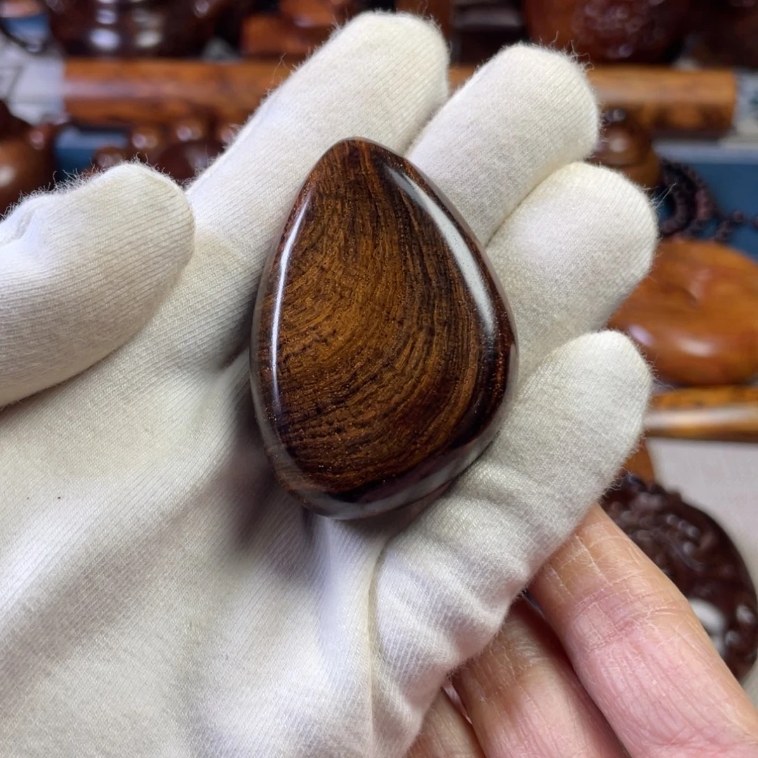 黄花梨/降香黄檀把件尹*田