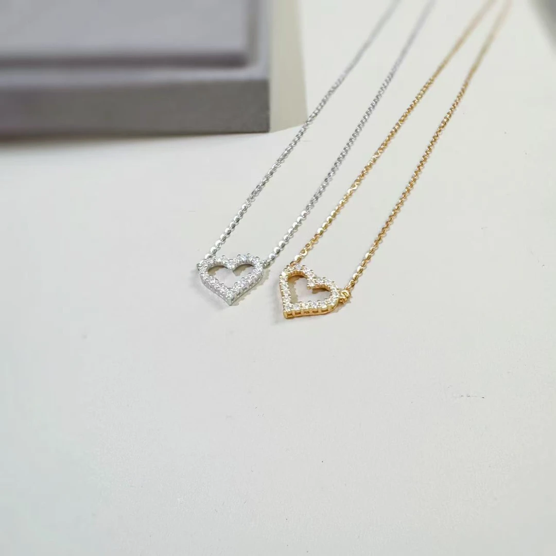 925银莫桑石银制品 X09-9819-0125莫桑钻项链（一件/多样性/自选）I