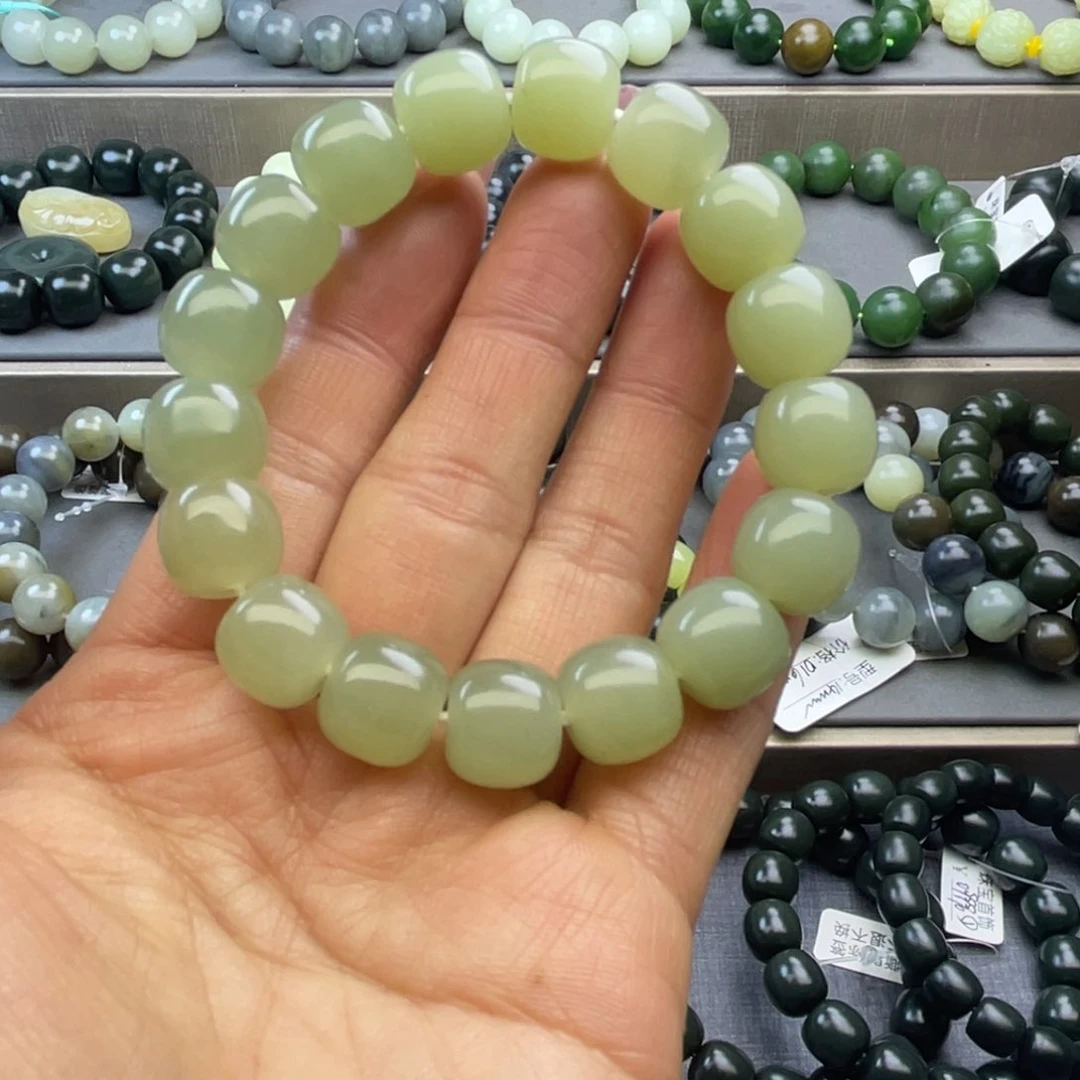 和田玉手链未镶嵌