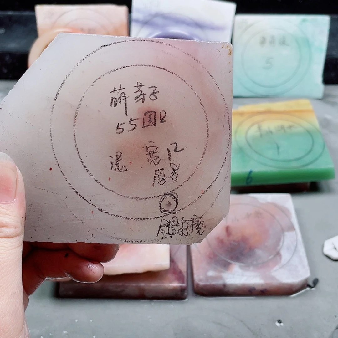 萌***子石英质玉手镯未镶嵌定制