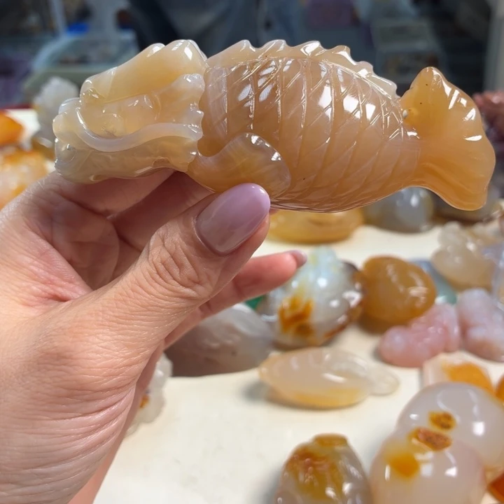 玛瑙/玉髓未镶嵌吊坠(不含链)