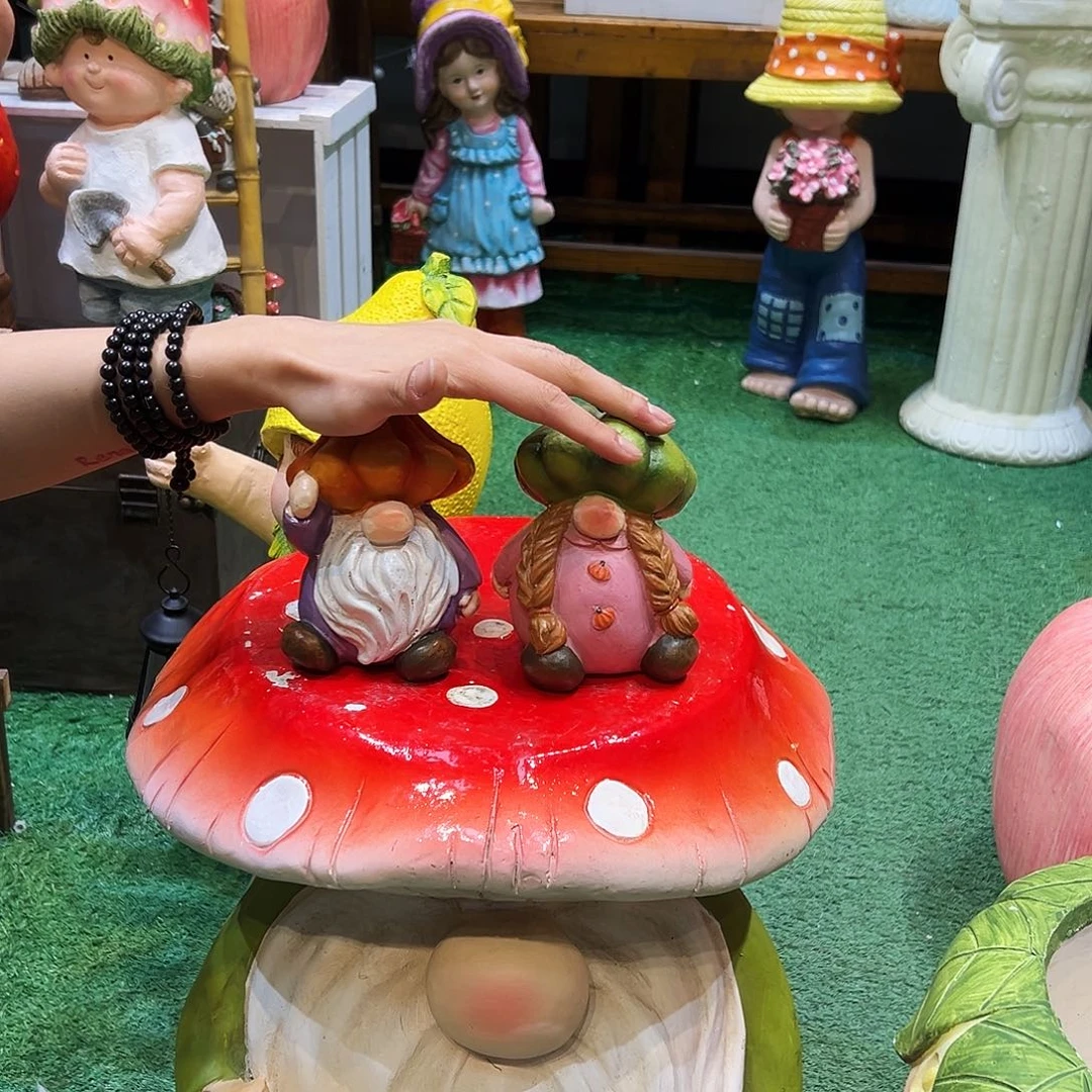 花园摆件红红火火