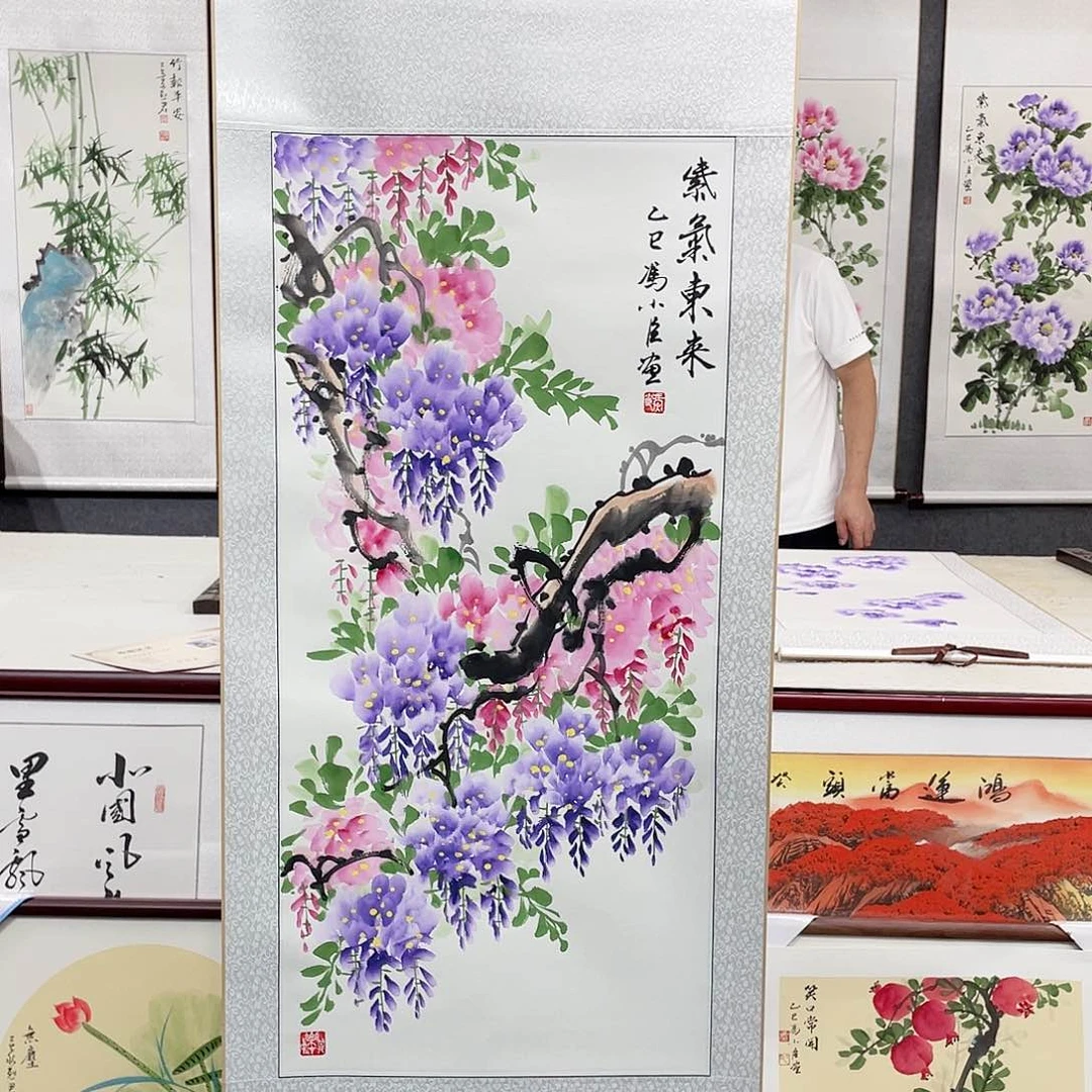 国画手绘作品手绘作品