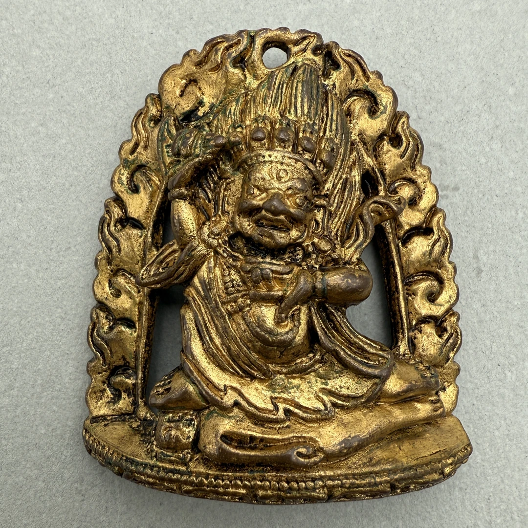 19世纪 大黑天随身佛/HSZC/92217