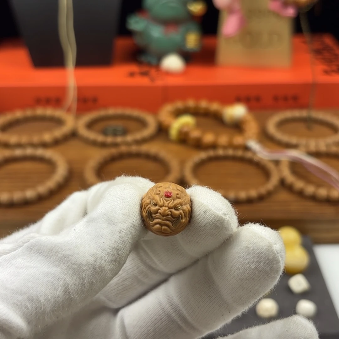 钊***-手串猴头核桃怒僧