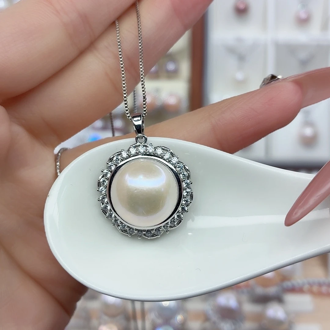 颈饰淡水珍珠合金F