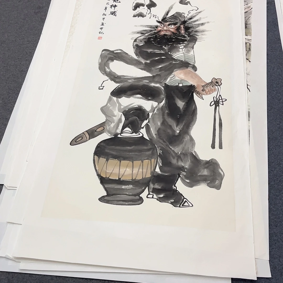 国画D国画作品单幅任发