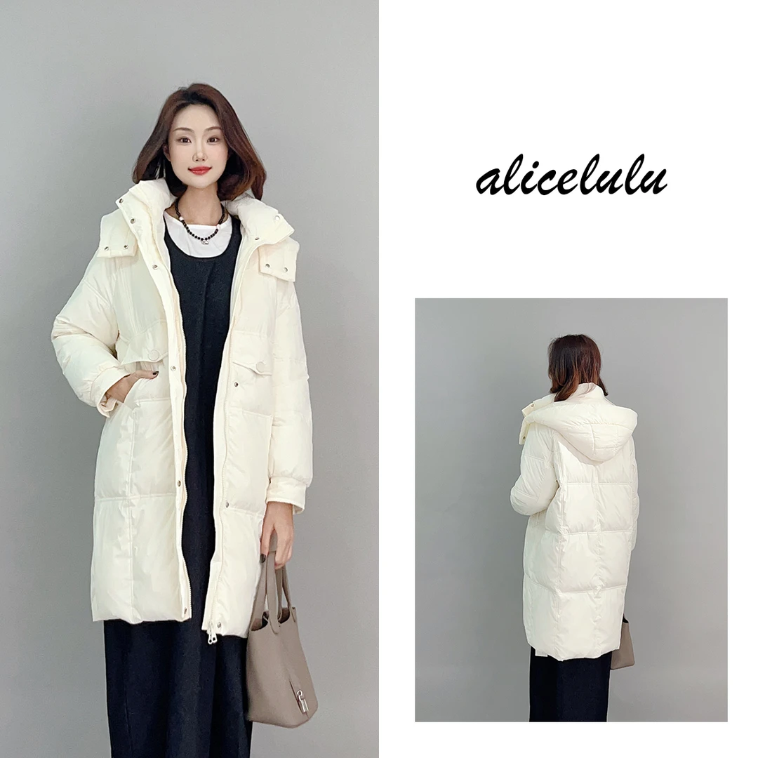 1 ALICE “软面包”羽绒服 保暖连帽 蓬松鸭绒 S2141842Ur