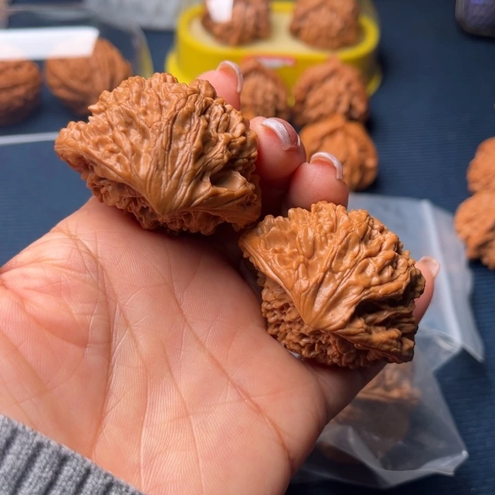 文玩核桃吊坠48蛇头全品