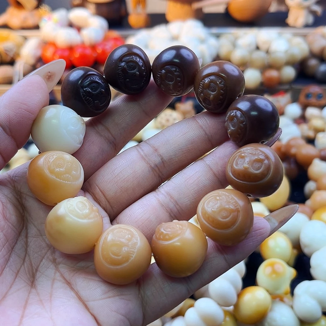 菩提根/象牙果手串菩提干磨拉布布八折/原144