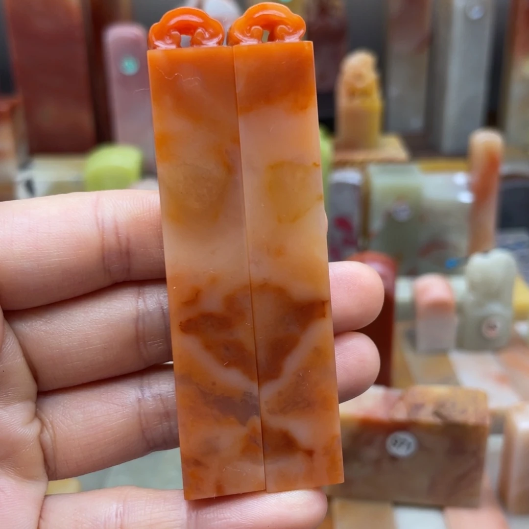 清***来老挝石印石老挝石尺寸123