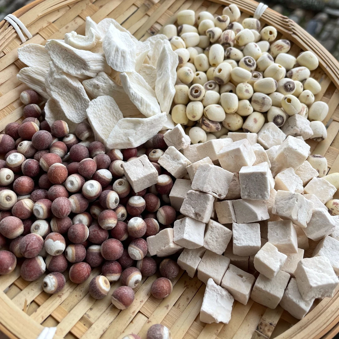 【四神汤包】莲子 山药 茯苓 芡实原料煲汤食材40g