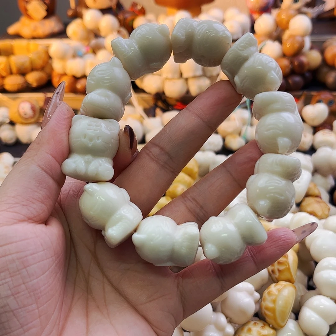 菩提根/象牙果手串老虎