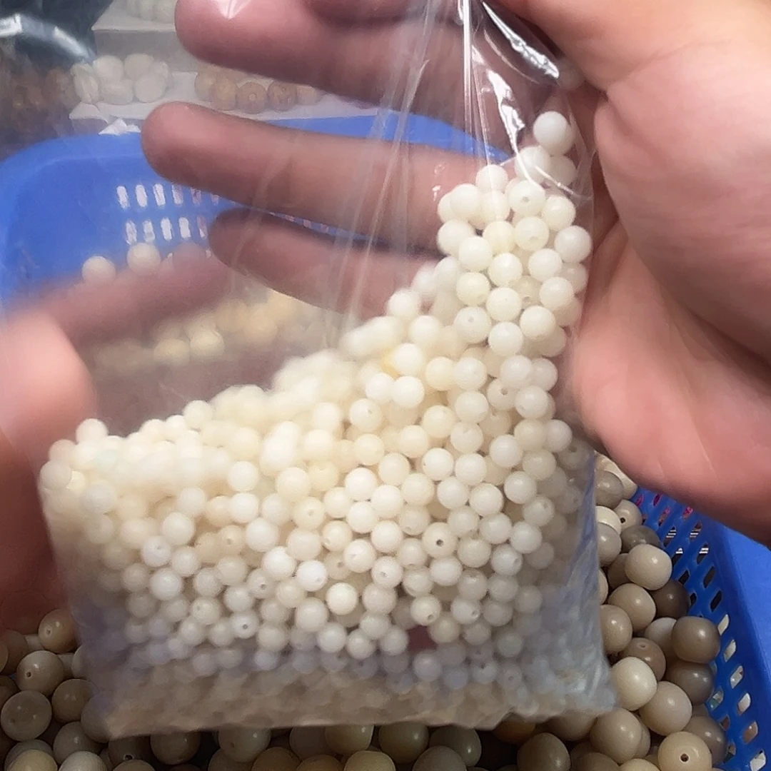 风***弦手串菩提根/象牙果1900颗多颗卡6圆珠瑕疵