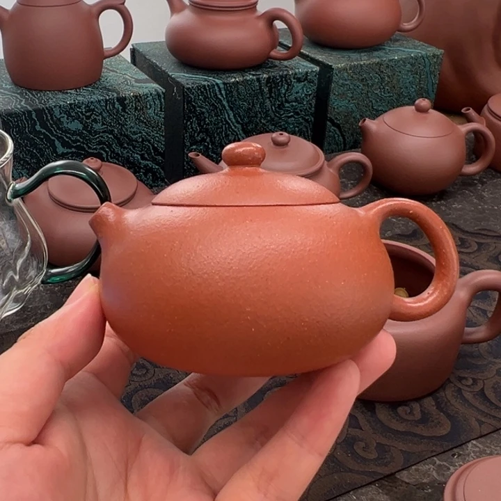 茶壶紫砂瑕疵西施