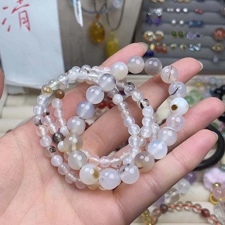 未镶嵌手链水晶海洋玉髓