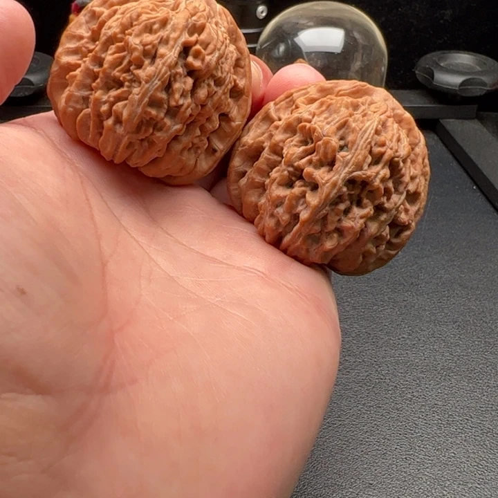 把件文玩核桃43+三角楼