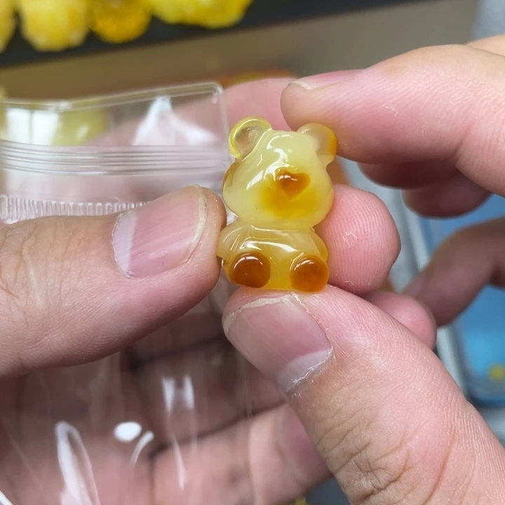汐***见琥珀未镶嵌珠宝奇石