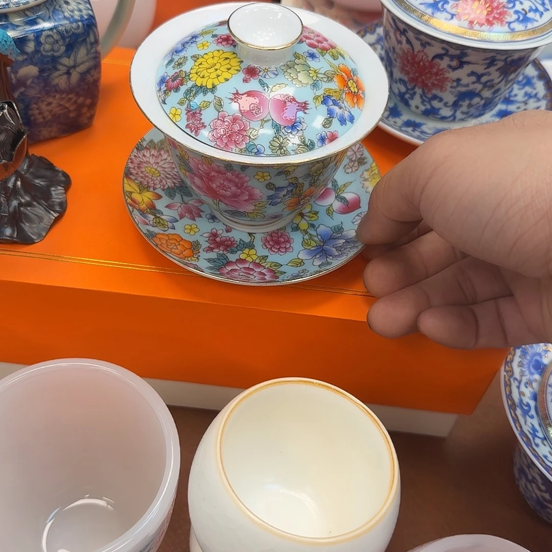 法郎万花石榴三才
