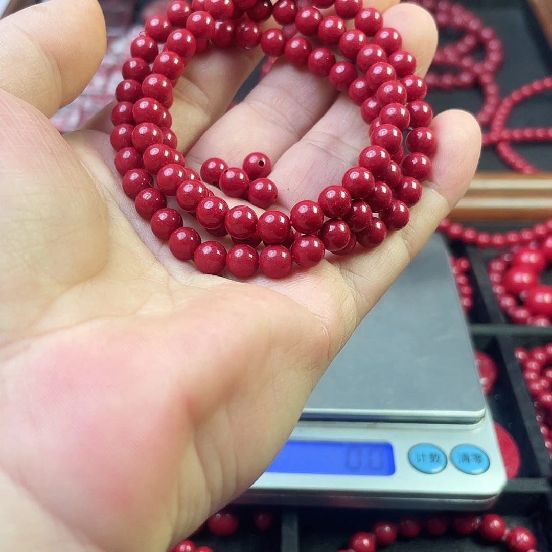 薄***荷天然辰砂红晶砂41.7克