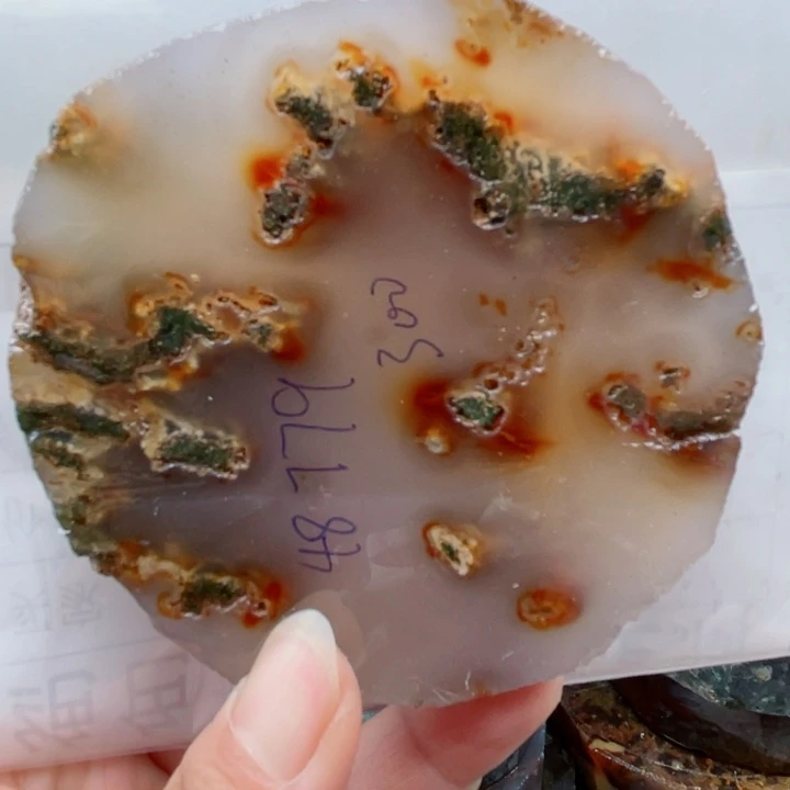 定制玛瑙用****9定制水草玛瑙手镯