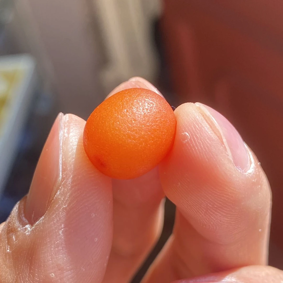 【阿钰推荐】LY38120-蜜蜡老蜡枣珠-11mm左右