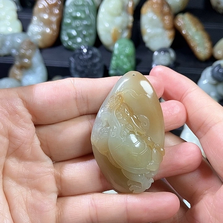 颈饰未镶嵌和田玉